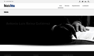 Notariareina.com thumbnail