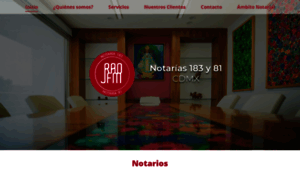 Notarias183y81.com.mx thumbnail