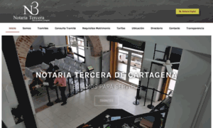 Notariaterceradecartagena.com thumbnail