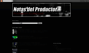 Notasdelproductor.blogspot.mx thumbnail