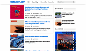 Noteviolin.com thumbnail