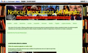 Noticiasimpactantesdelmundo.blogspot.mx thumbnail