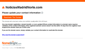 Noticiasmadridnorte.com thumbnail