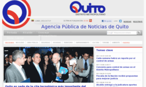 Noticiasquito.gov.ec thumbnail