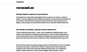 Novacaeli.es thumbnail