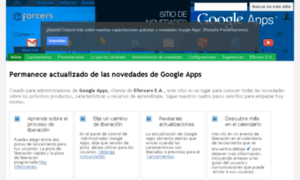 Novedadesgoogleapps.eforcers.com thumbnail