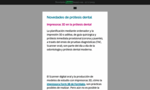 Novedadesprotesisdental.com thumbnail