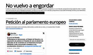 Novuelvoaengordar.com thumbnail