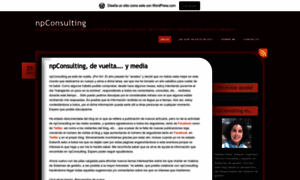Npconsultingnet.wordpress.com thumbnail