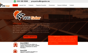 Nrgsolar.mx thumbnail