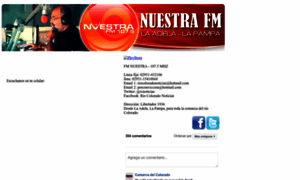 Nuestrafm.com thumbnail