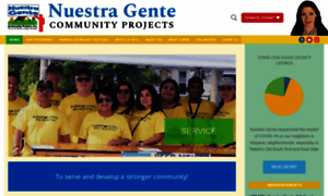 Nuestragentecommunityprojects.org thumbnail