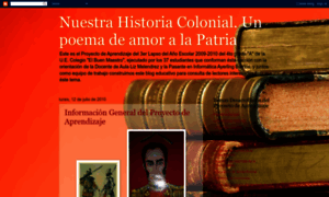 Nuestrahistoriacolonial.blogspot.com thumbnail