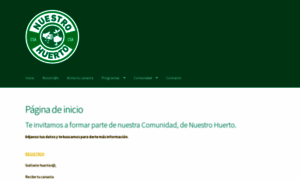 Nuestrohuerto.mx thumbnail