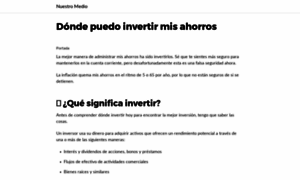 Nuestromedio.mx thumbnail