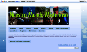 Nuestromundomisterioso.blogspot.com thumbnail