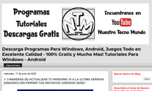 Nuestrotecnomundotutoriales.blogspot.com thumbnail