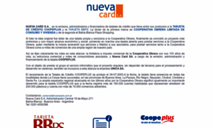 Nuevacardsa.com.ar thumbnail