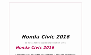 Nuevohondacivic2016.blogspot.mx thumbnail