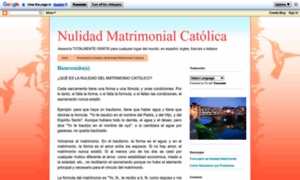 Nulidadmatrimonialcatolica.blogspot.com thumbnail