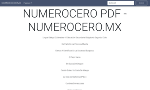 Numerocero.mx thumbnail