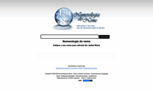 Numerologiadonome.com thumbnail