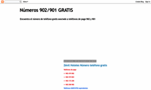 Numeros902gratis.blogspot.com.es thumbnail