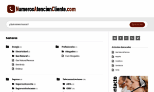 Numerosatencioncliente.com thumbnail