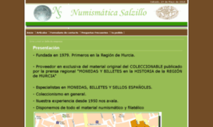 Numismaticasalzillo.com thumbnail