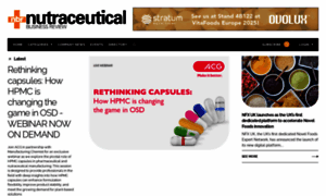Nutraceuticalbusinessreview.com thumbnail