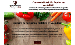Nutricion-aquiles.es thumbnail