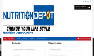 Nutritiondepotonline.com.mx thumbnail