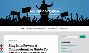 Nuviamayorga.org thumbnail