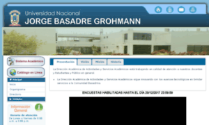 Oasa.unjbg.edu.pe thumbnail