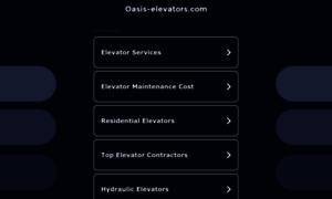 Oasis-elevators.com thumbnail