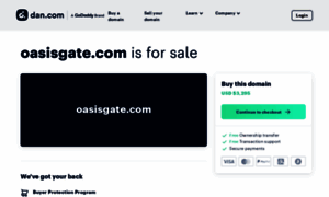 Oasisgate.com thumbnail