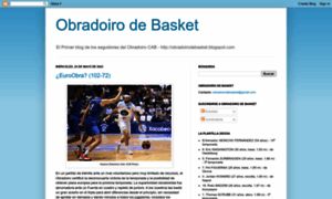 Obradoirodebasket.blogspot.com thumbnail