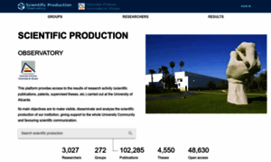 Observatorio-cientifico.ua.es thumbnail