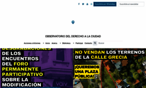 Observatoriociudad.org thumbnail