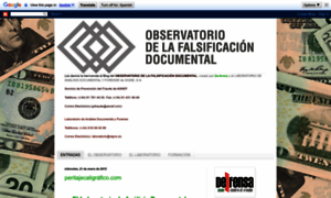 Observatoriofalsificaciondocumental.blogspot.com thumbnail