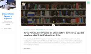 Observatoriogeneroyequidad.cl thumbnail