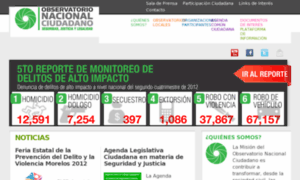 Observatorionacionalciudadano.org.mx thumbnail