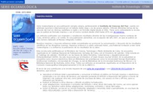 Oceanologia.redciencia.cu thumbnail