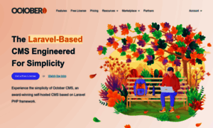 Octobercms.com thumbnail