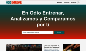 Odioentrenar.com thumbnail