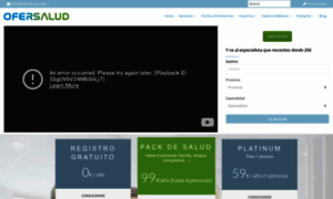 Ofersalud.com thumbnail
