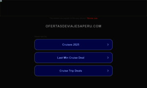 Ofertasdeviajesaperu.com thumbnail