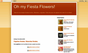 Ohmyfiestaflowers.blogspot.com thumbnail