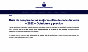 Ollasdecoccionlenta.es thumbnail