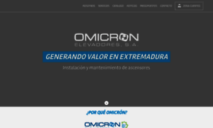 Omicronelevadores.com thumbnail
